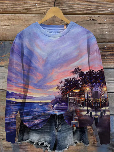 Lahaina Paradise Casual Sweatshirt