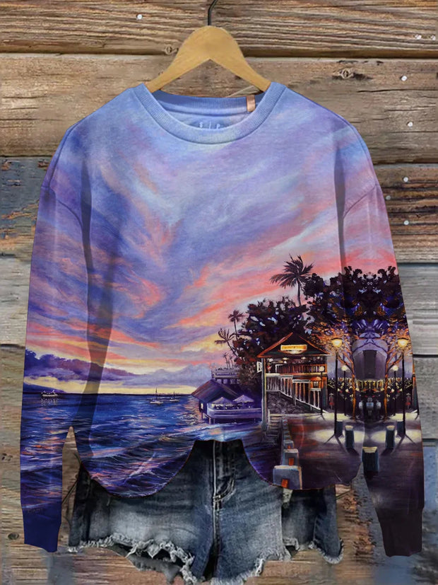 Lahaina Paradise Casual Sweatshirt