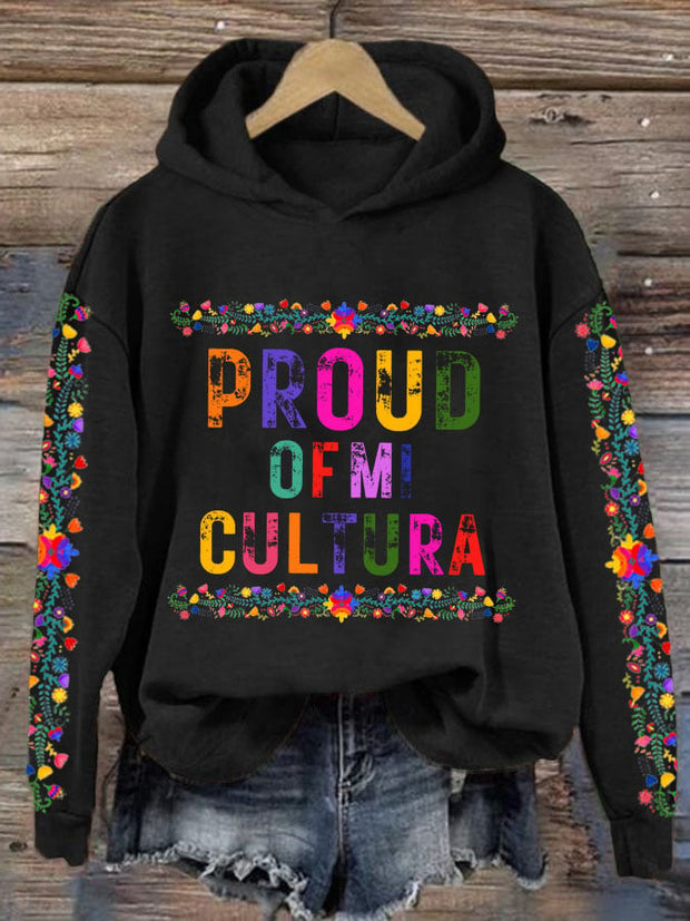 Women's Hispanic Heritage Month Print Sweatshirt