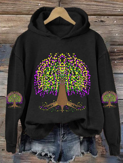 Women's Carnival Print Casual Sweatshirt