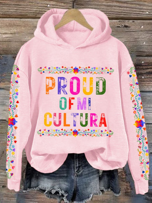 Women's Hispanic Heritage Month Print Sweatshirt