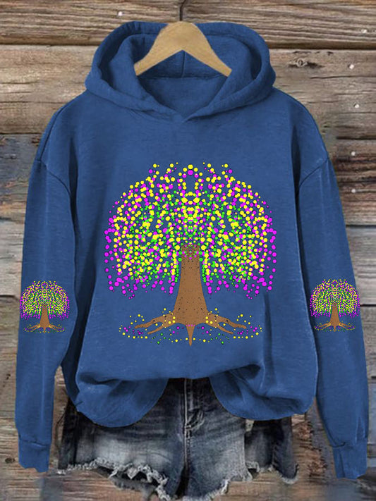 Women's Carnival Print Casual Sweatshirt